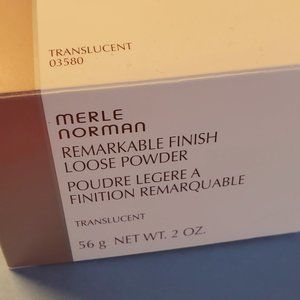 Merle Norman Translucent Remarkable Finish Loose Powder NEW IN BOX